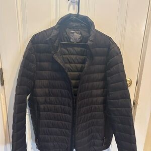 Swiss Tech Women's Black Puffer Jacket